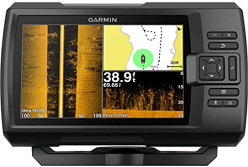 Garmin Striker 7SV with Transducer, 7" GPS Fishfinder with Chirp Traditional, ClearVu and SideVu Scanning Sonar Transducer and Built in Quickdraw Contours Mapping Software, 7 inches (010-01874-00) by Unknown
