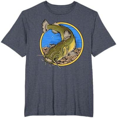 Flathead Catfish Fishing T-Shirt by Hunting+%26+Fishing+Merch