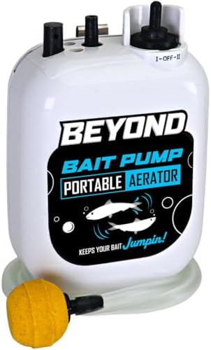 Beyond Bait Pump - 2-Speed Live Bait Aerator for Bait Buckets by BeyondBraid