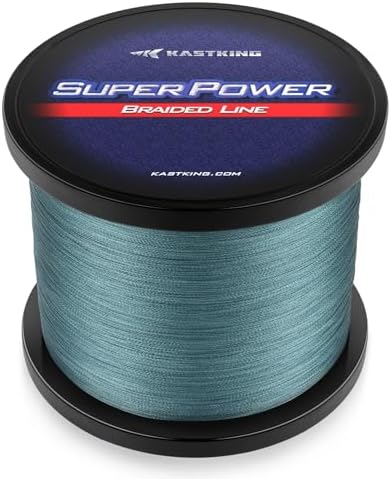 KastKing Superpower Braided Fishing Line, Abrasion Resistant Braid Line by KastKing