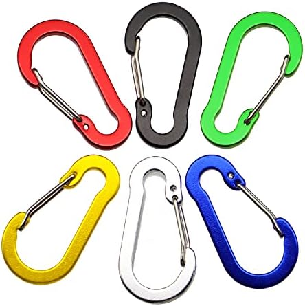 Retractable Coiled Lanyards with Carabiner Clips - Image 5