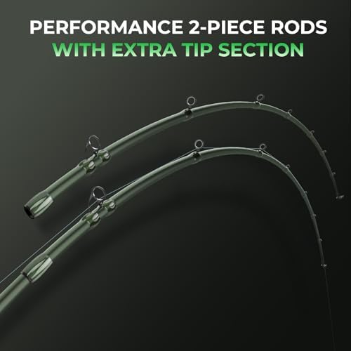 KastKing Spartacus II Twin-Tip Fishing Rod and Reel Combo - Image 3