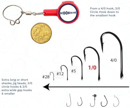 HOOK-EZE Fishing Knot Tying Tool | Protect from Fish Hooks | Tie Fishing Knots Easily | Cool Gadgets for Fishermen | Ice Fly Fishing | Fishing Accessories for Beginner Anglers | Nail Knot Tool - Image 5