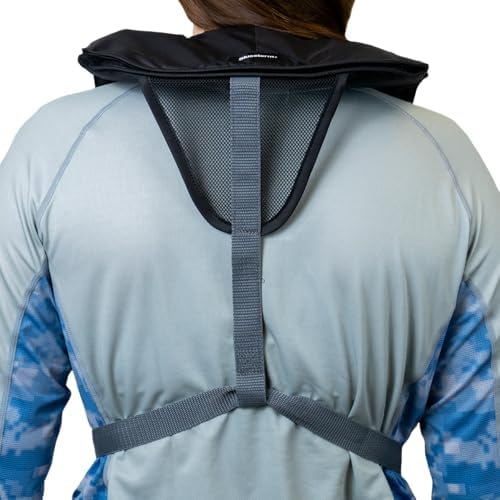 BLUESTORM Cirrus26 Inflatable PFD Life Jackets for Adults | US Coast Guard Approved Automatic Life Vest w/Manual Override Convertibility - Image 6
