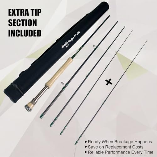 Aventik Troutflow Fly Fishing Rod with Rod Tube - Image 4