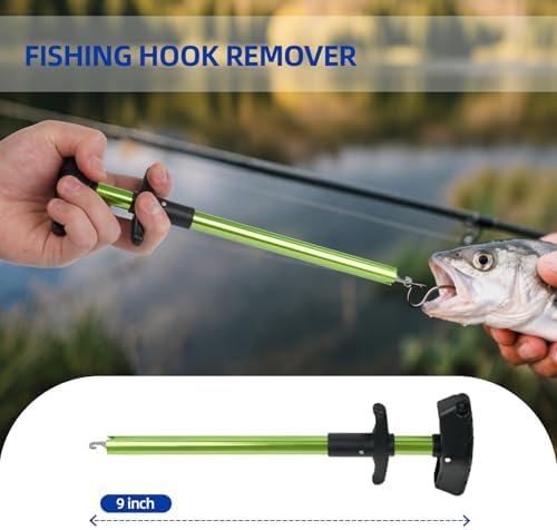 RAWILL Fishing Kit,Filleting Knife,Hook Remover,Fish Grip, Line Cutter,Fishing Scale, Pliers with Lanyards,Not Include Batteries - Image 4