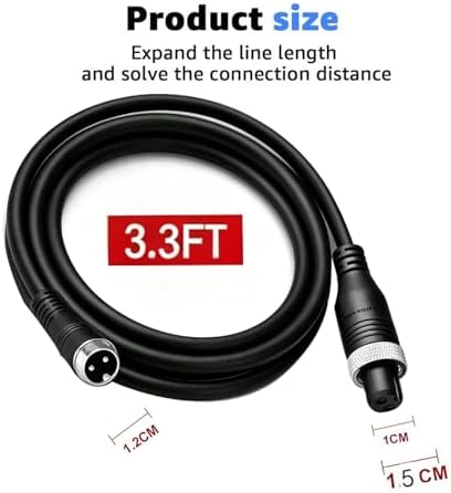 3.3FT Electric Fishing Reel Power Air Cord， - Image 2