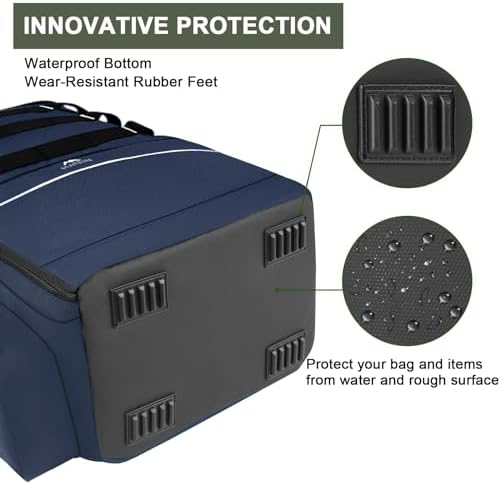 MATEIN Fishing Backpack, Tackle Storage Bag with Rod Holders & Cooler - Image 6