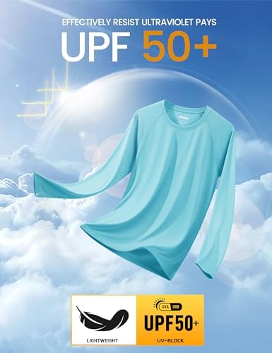MAGCOMSEN Men's Long Sleeve Shirts UPF 50+ UV Sun Protection Athletic Shirts for Hiking Running Workout Rash Guard - Image 3