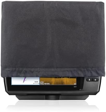Fishfinder Cover 3-10in,Depth Finder Oxford Fabric Waterproof Protection Accessories,for Hummingbird Lowrance Models,Protects Your Screen and Device from Sun Adverse Weather Damage Fishing by SEJGGKG