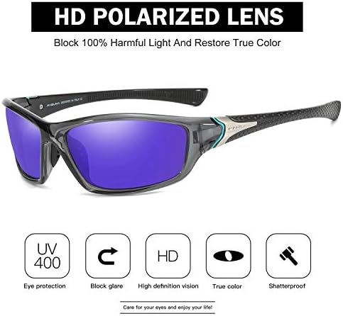 FAGUMA Sports Polarized Sunglasses For Men UV400 Protection - Image 3