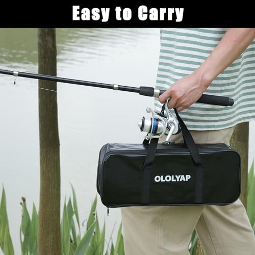 2PCS Fishing Rod and Reel Combo 6.9ft Telescopic Fishing Pole - Image 7