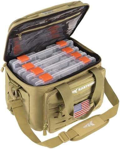 KastKing Karryall with Box Tackle Bag, Saltwater & Freshwater Gear Storage - Image 5