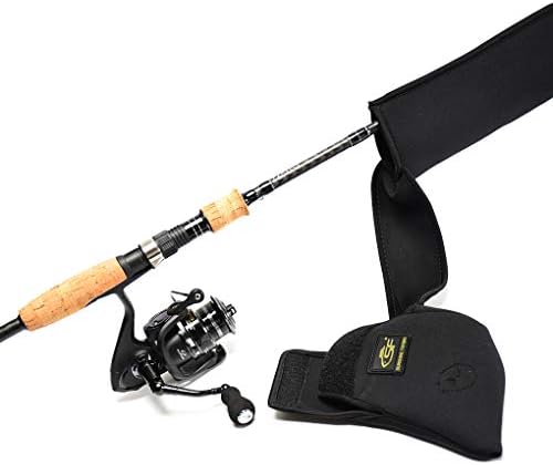 SF Fishing Rod Socks Pole Sleeve Cover Protector Gloves - Image 3
