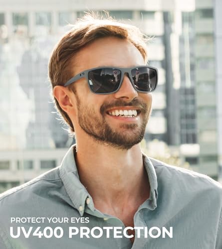 KALIYADI Polarized Sunglasses for Men, Lightweight Sun Glasses with UV Protection for Driving Fishing Golf - Image 2