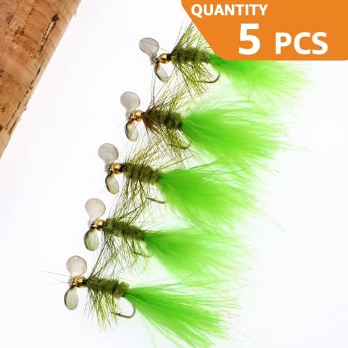 Fly Fishing Poppers Dry Flies Topwater Lures Bass Trout Kit Pro XL - Image 3