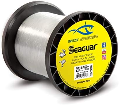Seaguar InvizX Multi-Species Fishing Line for Casting, Live Bait, Freshwater, 100% Fluorocarbon, Clear, Multiple Sizes - Image 5