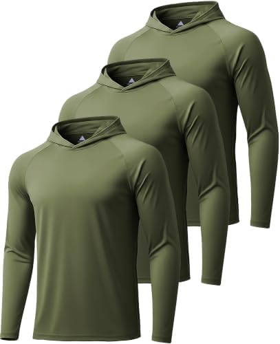 ZITY Men's Lightweight Pullover Hoodie UPF 50+ Fishing Shirts Sweatshirt by ZITY