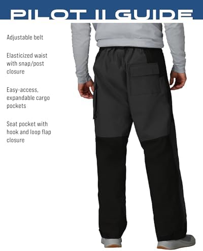 FROGG TOGGS Men's Pilot II Guide Waterproof Breathable Rain Pant - Image 3