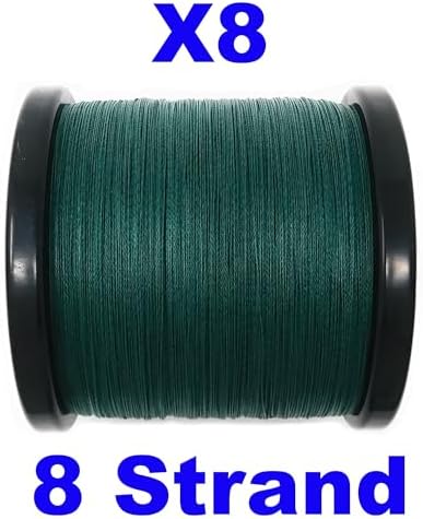 Reaction Tackle Braided Fishing Line - Pro Grade Power Performance for Saltwater or Freshwater Fish - Colored Fishing Line Braid for Extra Visibility - Image 4