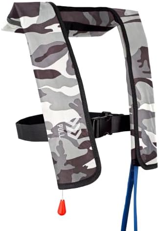 Manual Inflatable Life Jacket,Preserver PFD for Adults,Life Vest for Adults,Supports Weight up to 330 pounds by NAUTISHIELD