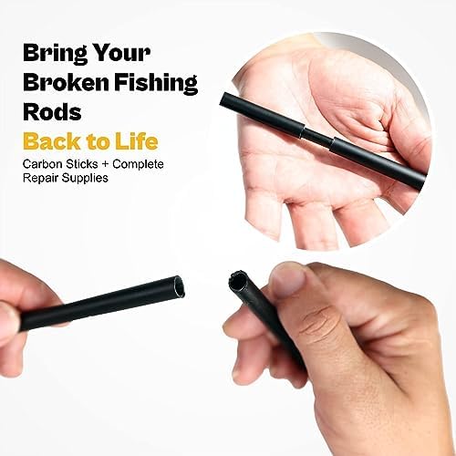 Fishing Rod Repair Complete Kit,Pole&Tip Replacement with Supplies - Image 2