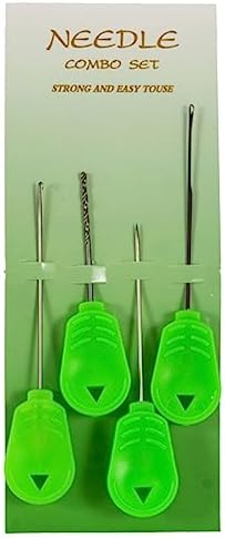 COOLHOOD 4 in 1 Baits Needle Baiting Tackle Rig Tools Carp Fishing Baits Equipment Stainless Steel Fishing Rigging Baits Needle Multifunctional Fishing Tool Set - Image 4
