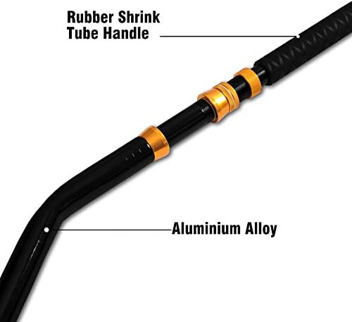 Fiblink Bent Butt Fishing Rod 2-Piece Saltwater Offshore Trolling Rod Big Game Roller Rod Conventional Boat Fishing Pole - Image 3