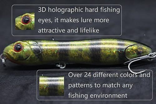 Minnow Crankbait for Bass Fishing Bass Lure Jerkbait Fishing Lures and Tackle Box - Image 5