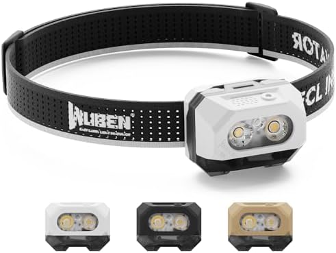 WUBEN H4 LED Headlamp Rechargeable 800 Lumens Super Bright by WUBEN