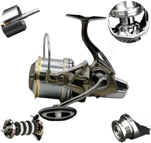 Surf Reel, Saltwater Long Casting Spinning Reel, 61LB Max Drag, 6+1BB by QUORELYNX