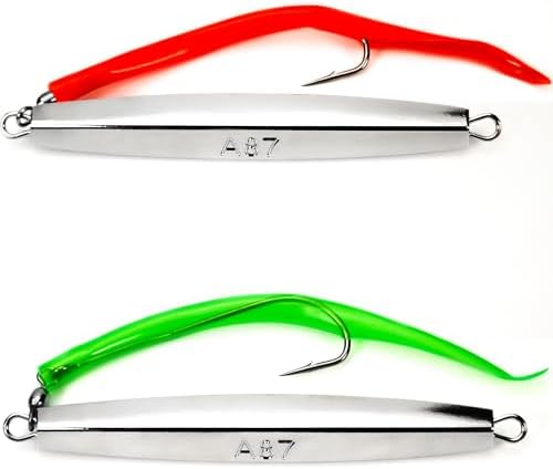 Diamond Jigs Saltwater Fishing Lures for Tuna, Striped Bass by VMSIXVM