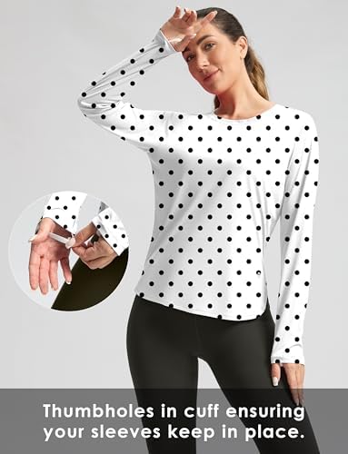G Gradual Women's Sun Shirts UPF 50+ Long Sleeve Workout Hiking Tops - Image 6