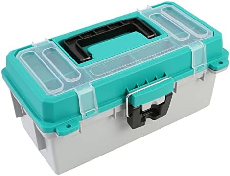 Sheffield 12671 13" Made in USA Tackle Box w/Lift Out Tray & Deep Storage by Sheffield