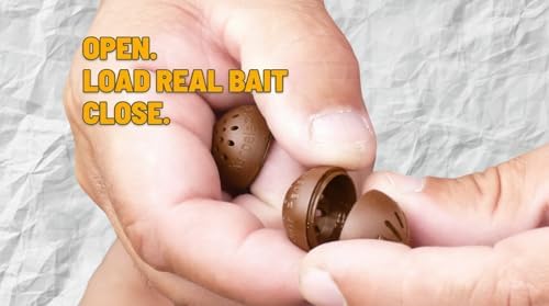 Karpela Natural Bait Delivery System (Set of 4) – Reusable Protective Shell for Soft Natural Baits – Protects Bait from Crawfish & Turtles - Image 4