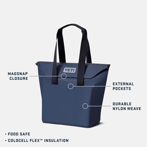YETI Daytrip 20L Insulated Soft Cooler Tote Bag, ColdCell Flex Insulation, MagSnap Closure, External Pockets, Food Safe Lining - Image 2