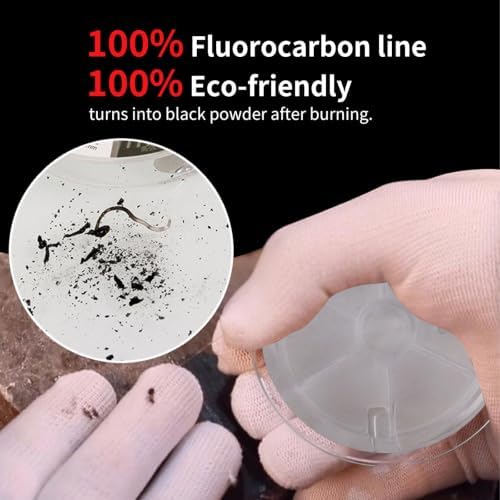 3-Pack Fluorocarbon Tapered Leader – 7.5-12FT, 0X-7X, 8-26LB - Image 3