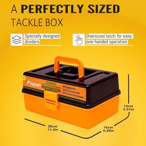 Large 3-Layer Fishing Tackle Box Lures with Tackle Included 448 Pcs - Image 5