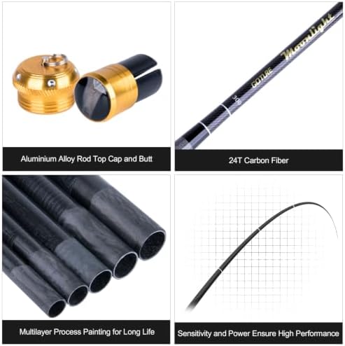 Goture Telescopic Tenkara Fishing RodPortable Hand Fishing Poles 12-24Ft - Image 5
