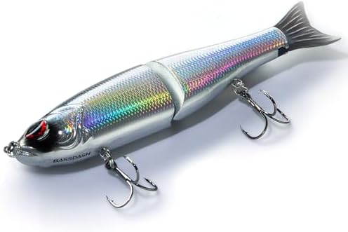 Bassdash SwimShad Glide Baits Jointed Swimbait Bass Pike Salmon Trout Muskie Fishing Lure - Image 6