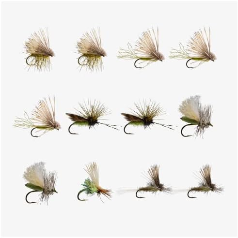 RIO Products Fly Fishing Flies Kit Assortment for Freshwater Fishing, Signature Flies for Trout, Bass, and Salmon, 7/11/12/13/15/20pcs by RIOPRODUCTS