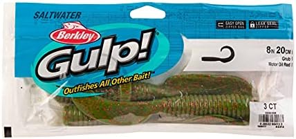 Berkley Gulp! Grub Saltwater Fishing Soft Bait - Image 4