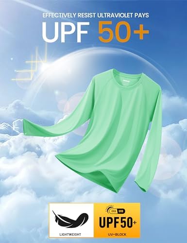 MAGCOMSEN Men's Long Sleeve Shirts UPF 50+ UV Sun Protection Athletic Shirts for Hiking Running Workout Rash Guard - Image 3
