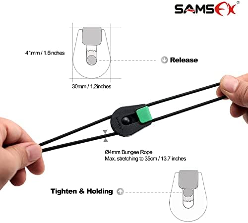 SAMSFX Fishing Belt, Stretchy Fishing Rods Ties Rod Wraps - Image 2