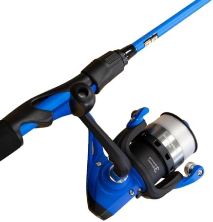 Reaction Tackle 2-Piece IM6 Carbon Fishing Rod and Reel Combo for Bass, Panfish, Trout, and Freshwater Fishing by ReactionTackle