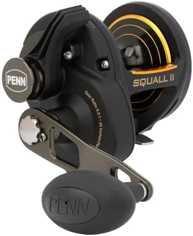 Penn Squall II Level Wind Conventional Fishing Reel by Unknown