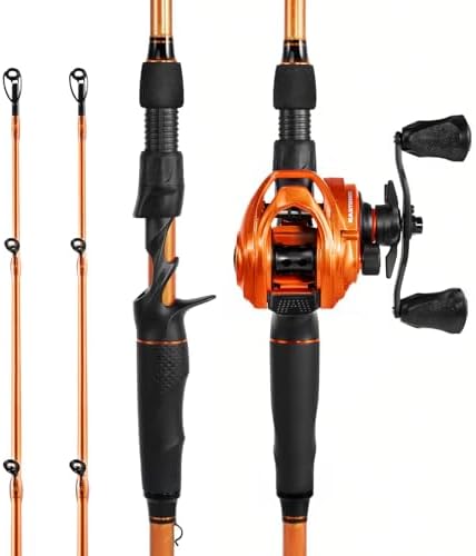 KastKing Lethal Blaze Twin-Tip Fishing Rod and Reel Combo by KastKing