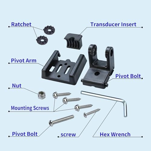 Transom Mounting Hardware Kit 7400931 for XHS Model Skimmer Transducer Fishing Accessories - Image 4