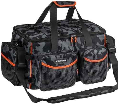 THKFISH Waterproof Large Fishing Tackle Bag for 3600/3700 Tackle Box by THKFISH