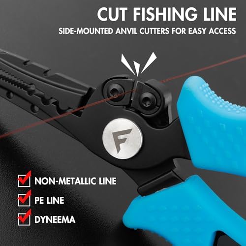 FLISSA 7-1/2 Inch Fishing Pliers, 420 Stainless Steel Fish Pliers - Image 3